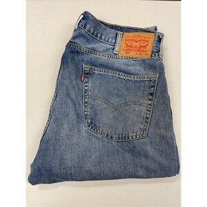 Levi’s 505 Men's Jeans Regular Fit Straight Leg Blue 38 x 30 VGC